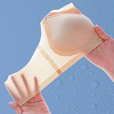 Damen Komfort-BH ohne Bügel | Atmungsaktiv & Unsichtbar unter Kleidung | Kühlendes Sommerdesign mit Soft-Pads