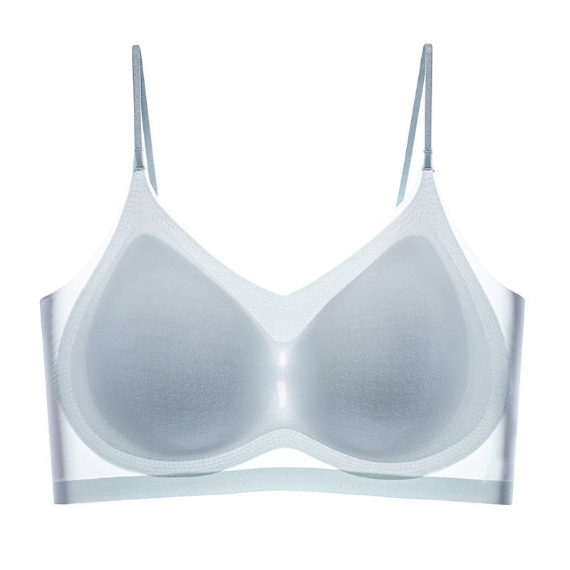 Damen Komfort-BH ohne Bügel | Atmungsaktiv & Unsichtbar unter Kleidung | Kühlendes Sommerdesign mit Soft-Pads