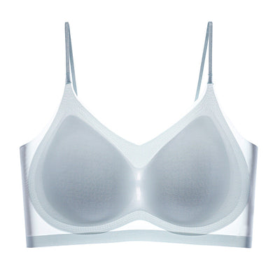 Damen Komfort-BH ohne Bügel | Atmungsaktiv & Unsichtbar unter Kleidung | Kühlendes Sommerdesign mit Soft-Pads