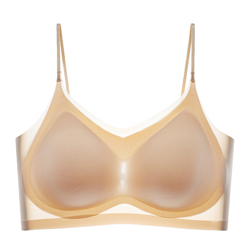Damen Komfort-BH ohne Bügel | Atmungsaktiv & Unsichtbar unter Kleidung | Kühlendes Sommerdesign mit Soft-Pads