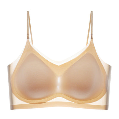 Damen Komfort-BH ohne Bügel | Atmungsaktiv & Unsichtbar unter Kleidung | Kühlendes Sommerdesign mit Soft-Pads
