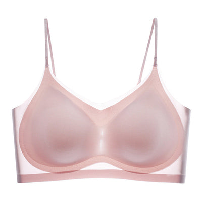 Damen Komfort-BH ohne Bügel | Atmungsaktiv & Unsichtbar unter Kleidung | Kühlendes Sommerdesign mit Soft-Pads