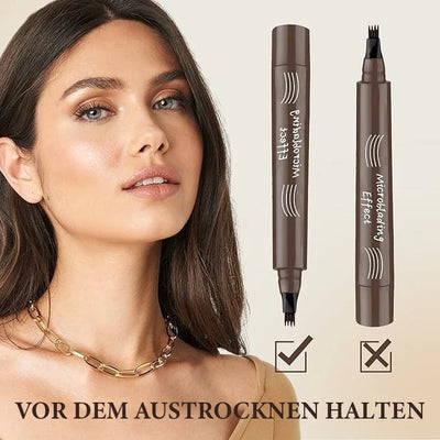 BrowMaster™ Vielseitiger Microblading-Augenbrauenstift für perfekte Definition!