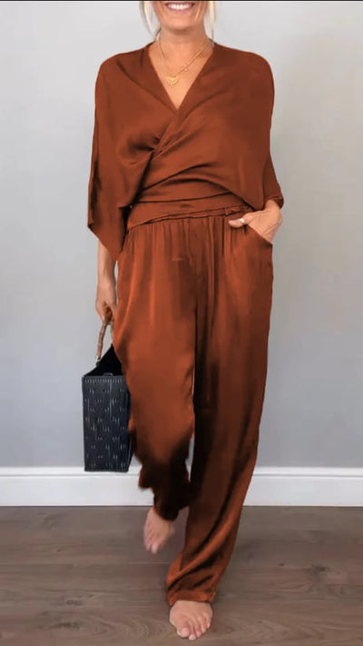 Teodora™ Glatte Satin-Eleganz
