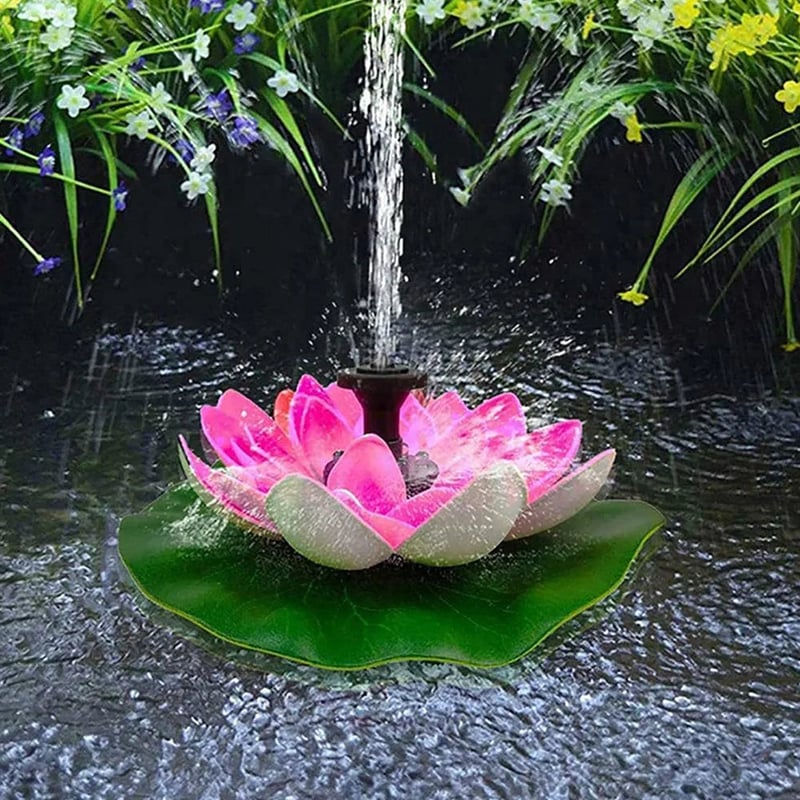 LotusGlanz™ Solarbetriebene Garten-Oase