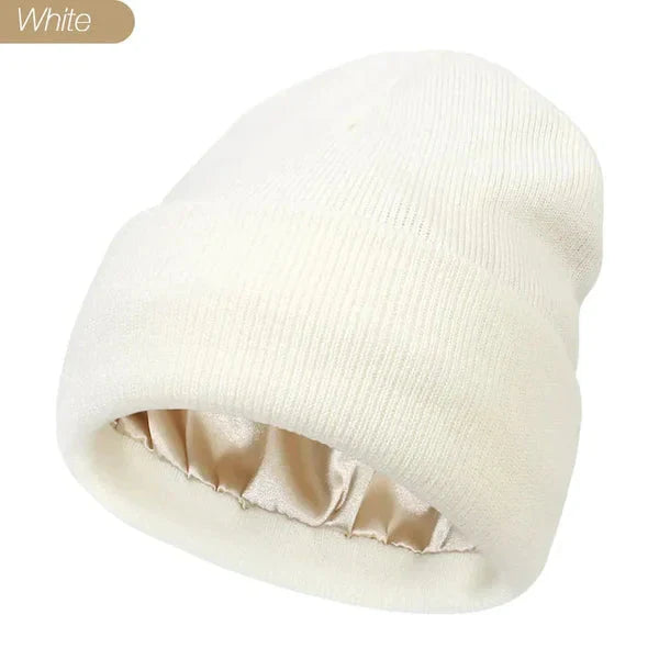 Unisex Beanie | Anti-Statik & Anti-Frizz | Weiches, Glattes Gewebe | Verwirrungsfreies Design