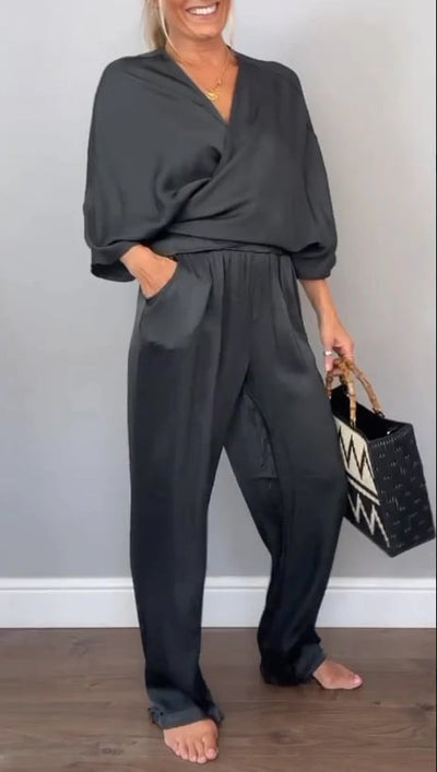 Teodora™ Glatte Satin-Eleganz