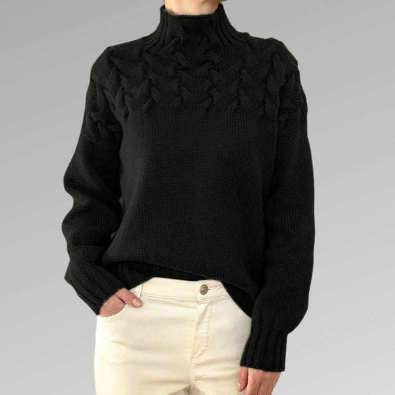 Arabella™ Eleganter Pullover aus Zopfstrick