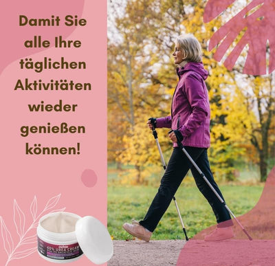 1+1 Gratis | Medizinische Fußpflegecreme | Gegen Pilz, Ekzeme & rissige Haut | Regenerierend, feuchtigkeitsspendend & mit Arnika