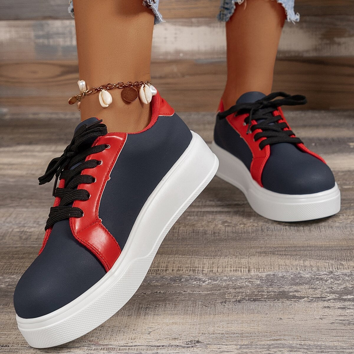 RetroFlex™ – Damen Sneakers mit Retro Flair für Alltag und Sport