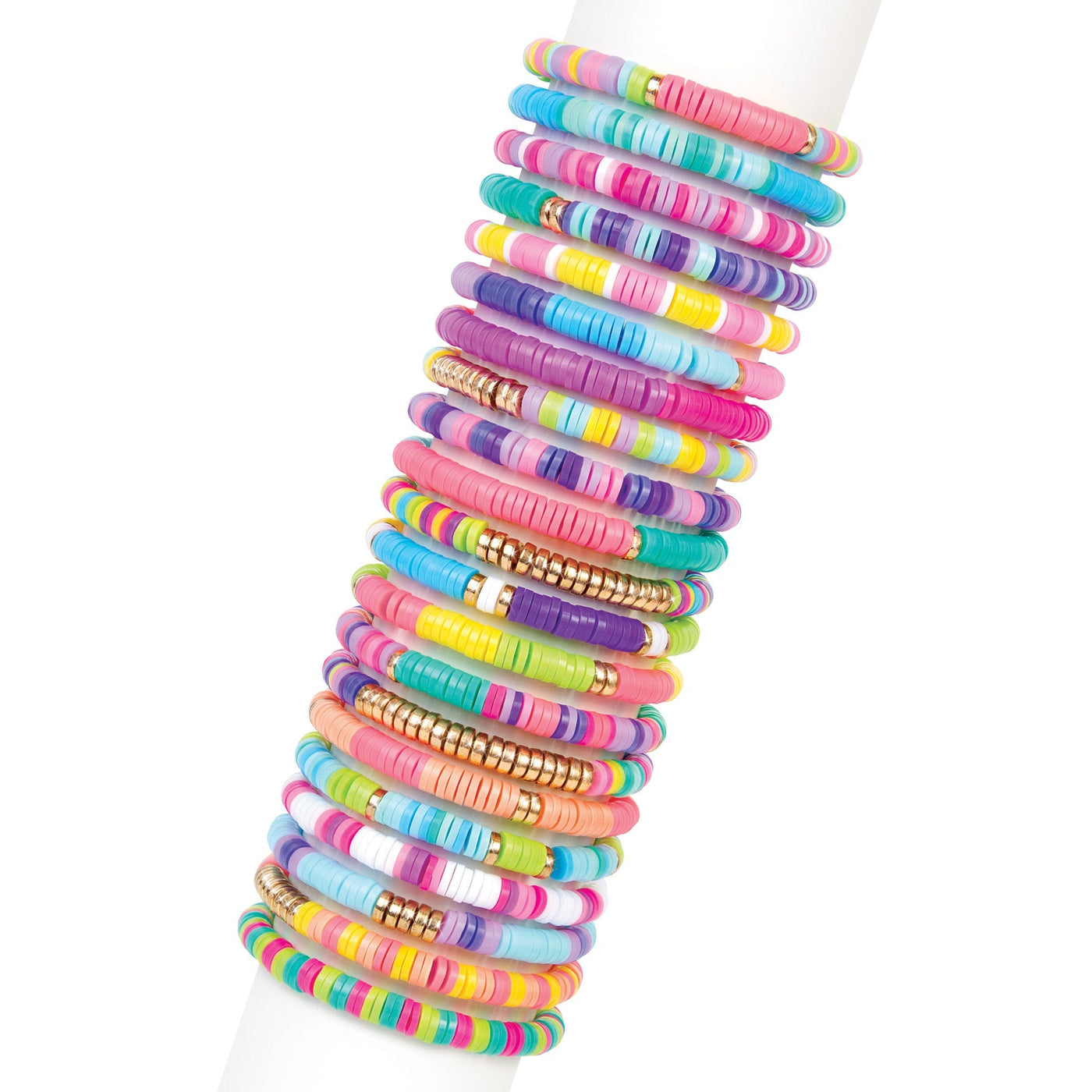 Armband Bastelset Kinder | 2000+ Perlen & 16 Farben | Kreatives DIY Schmuckset ab 8 Jahren