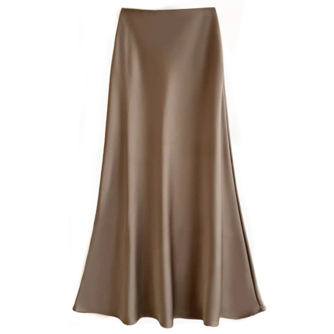 A Linien Sommerrock Für Damen | Hohe Taille