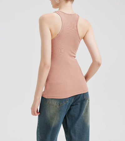 Damen Bandeau Top | Schulterfrei | Geripptes Baumwoll-Design | Figurbetont & Atmungsaktiv