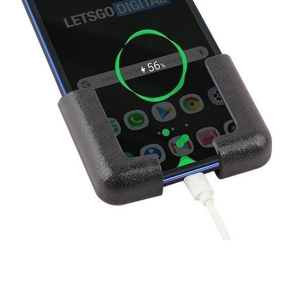 Handyhalterung mit Ablagebox | Verstellbar & Selbstklebend | Für Smartphone, Tablet & iPad | ABS Material