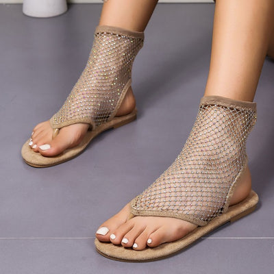 GlimmerMesh™ | Funkelnde Mesh-Sandalen