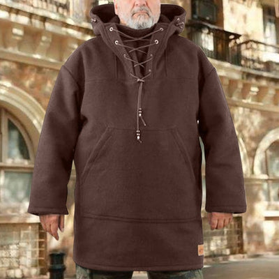 Herren Outdoor-Anorak | Winddicht & wasserabweisend | Robuste Wollmischung | Winterjacke für Outdoor