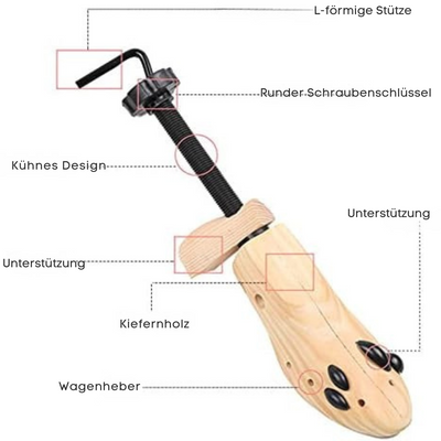 SchuhSpanne™ Perfekte Passform-Verbesserer