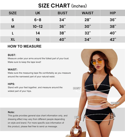 Bikini-Sets mit hoher Taille und Bauchkontrolle in Farbblock-Optik