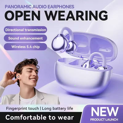 Bluetooth Kopfhörer W900+ | Ohr clip Design | HiFi Ton | Offenes Ohr