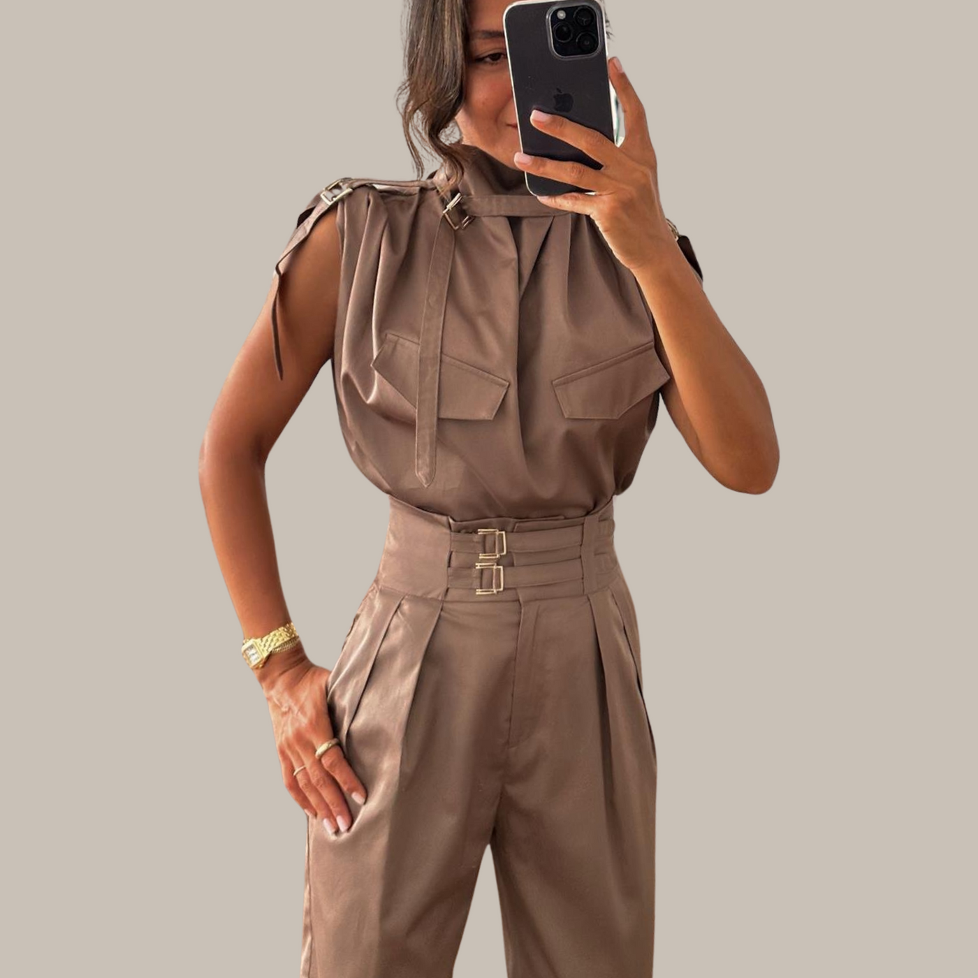 Cleo™ Schickes Gürtel-Duo