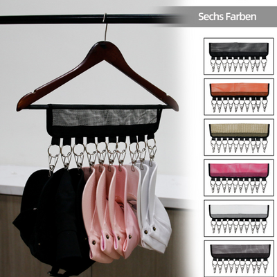 SchnellKlemme™ Mühelose Aufbewahrung von Kleidung
