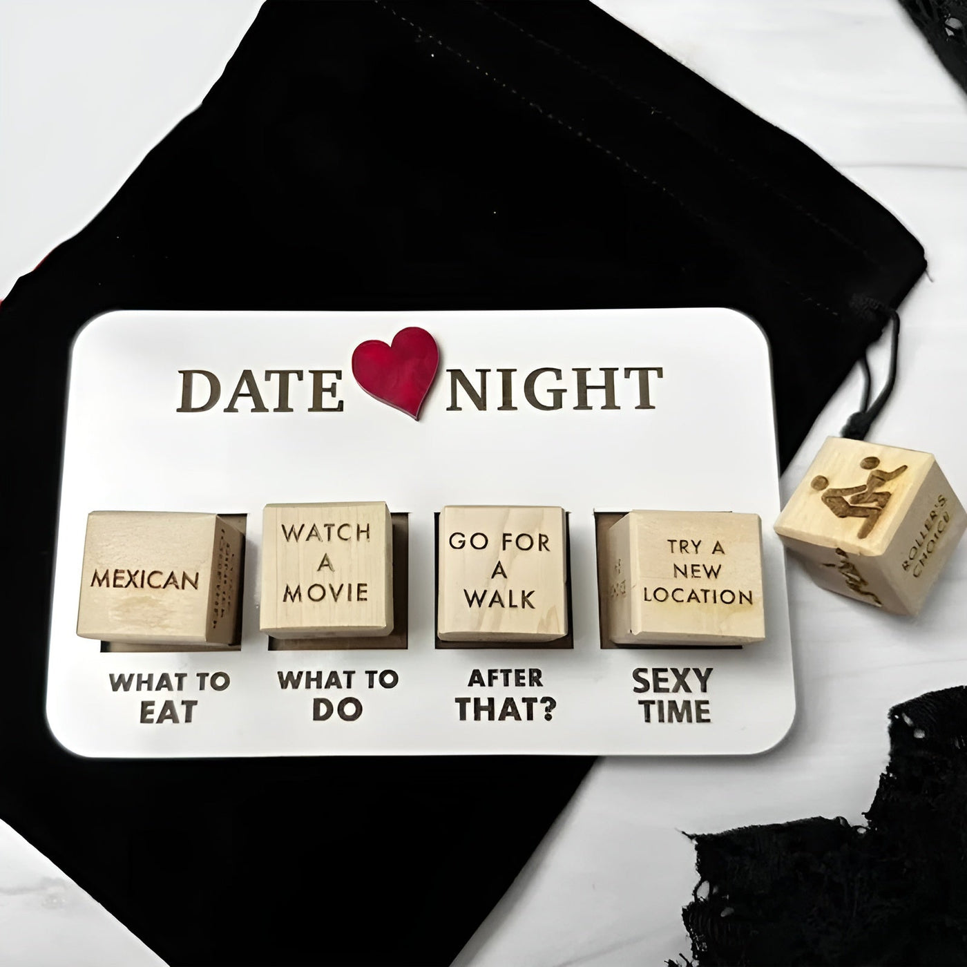 LoveDice - Entdecke neue Abenteuer mit 4 Würfeln für romantische Abende | 50% RABATT