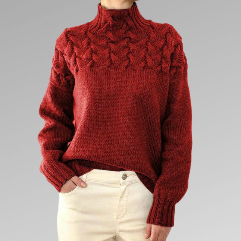 Arabella™ Eleganter Pullover aus Zopfstrick