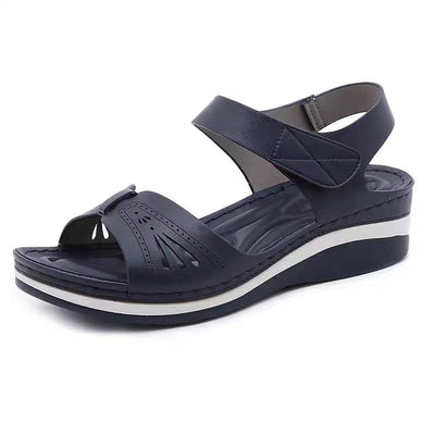 "Bella" Lässige Plateausandalen