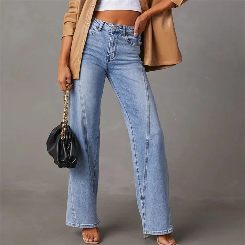 Klassische Freizeithose Für Damen | Gerades Bein