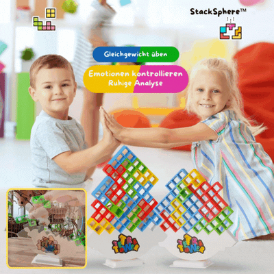 StackSphere™ Bauspiel Fördert Kreativität und Geschicklichkeit