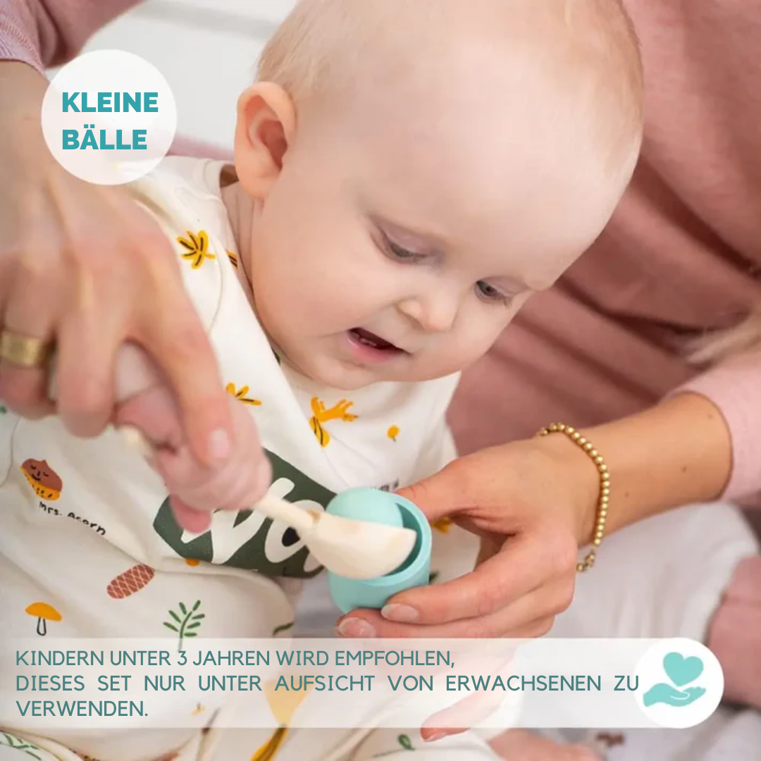 Montessori Spielzeug | Motorik & Konzentration | Holz & Kunststoff