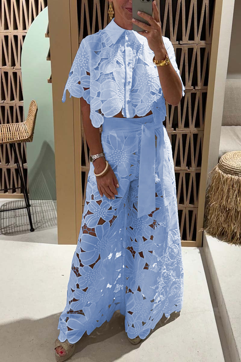 Melanie™ Anmutiges Zweiteiler-Set