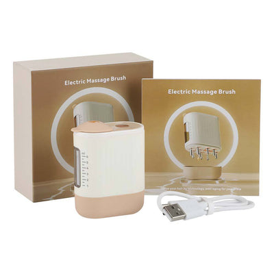 Elektrischer Haaröl Auftragedocht | Kopfhaut-Massager mit Rotlichttherapie & Vibration | Haarwachstum & Pflege, IPX5