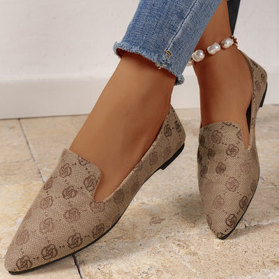 RoseaWalk™ – Elegante Canvas Loafers mit Spitze für Damen