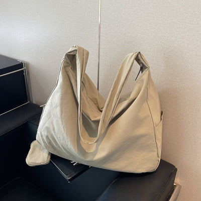 Damen Umhängetasche | Große Umhängetasche mit Außentasche | Lässig & Modisch | Hobo Tasche