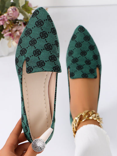 RoseaWalk™ – Elegante Canvas Loafers mit Spitze für Damen