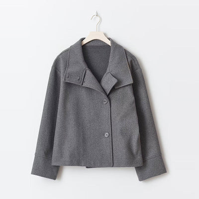 Elise – Luxus Kurzjacke mit aufgesetzter Brusttasche