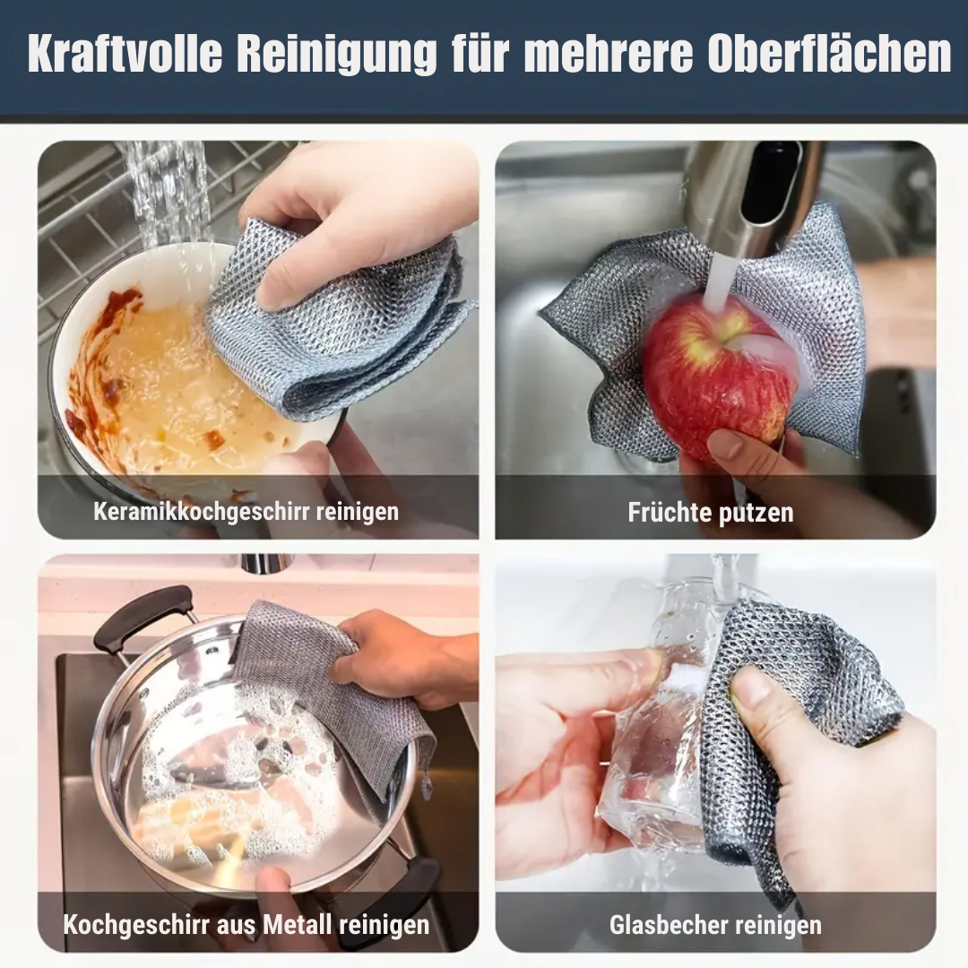 GlanzBlitz™ Jederzeit mühelose Reinigung