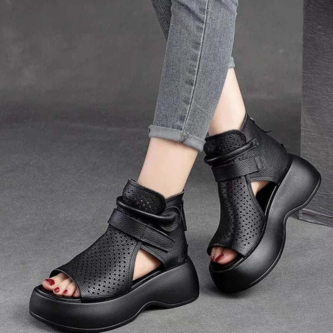 Klaudia™ Orthopädische Ledersandalen