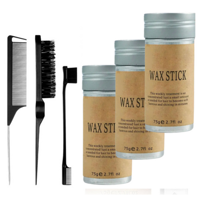 Haarwachs Stick | Starker Halt & Anti-Frizz | Für alle Haartypen | Natürlich & Reisetauglich