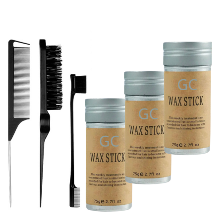 Haarwachs Stick | Starker Halt & Anti-Frizz | Für alle Haartypen | Natürlich & Reisetauglich