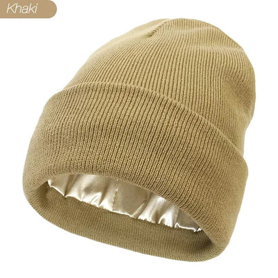 Unisex Beanie | Anti-Statik & Anti-Frizz | Weiches, Glattes Gewebe | Verwirrungsfreies Design