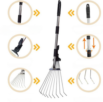 SauberGarten™ Mühelose Gartenreinigung