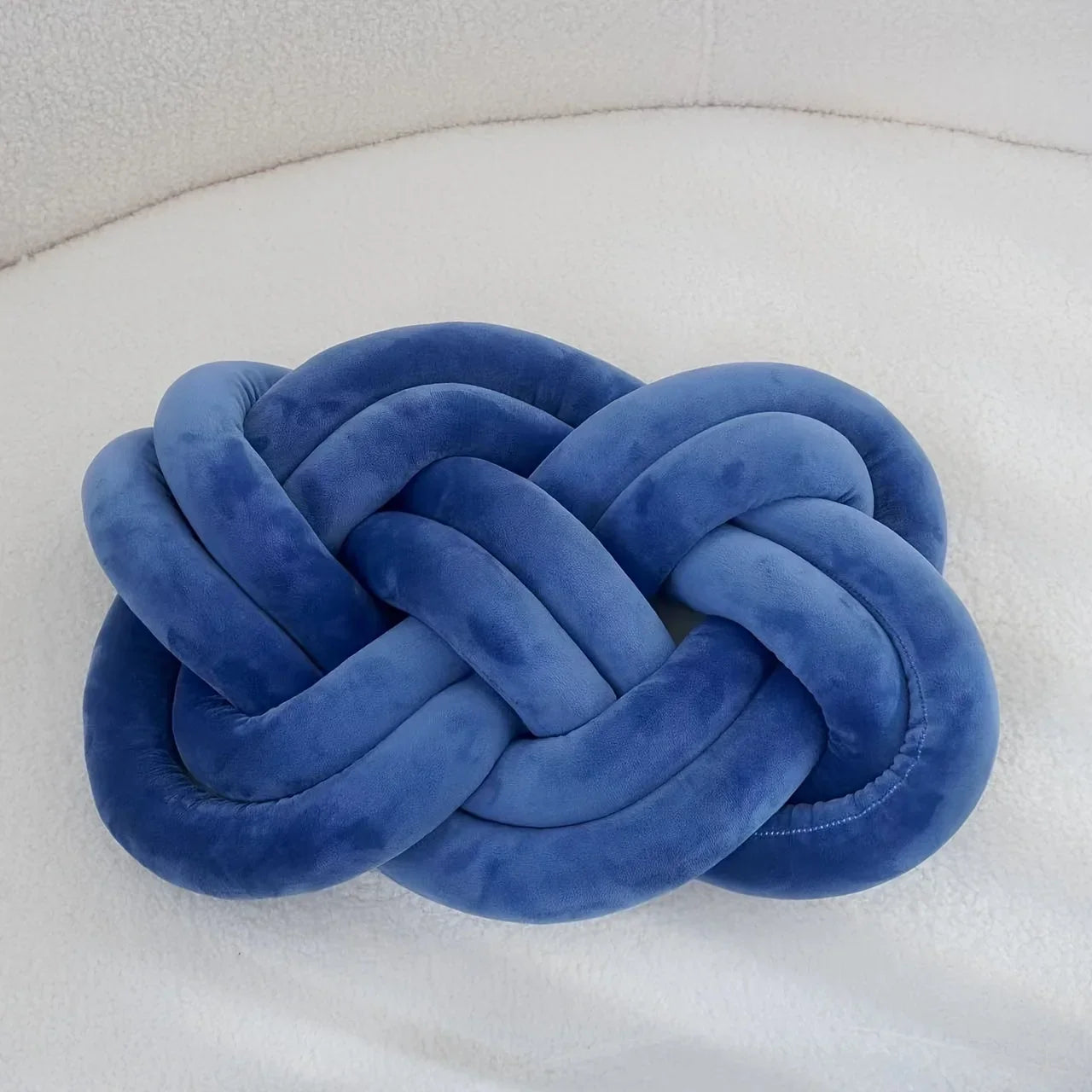 Dekokissen mit Knotenmuster | Geometrisches Design | Waschbar & Weich