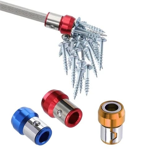 Magnetischer Schraubendreher Ring | Starker Magnet-Halt | Luftfahrt-Aluminium Aufsatz | Präzision für Handwerker