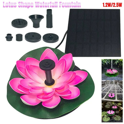 LotusGlanz™ Solarbetriebene Garten-Oase