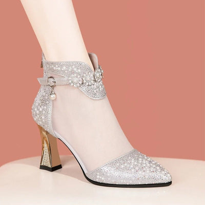 Glamouröse Und Elegante Hochhackige Sandalen