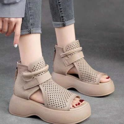 Klaudia™ Orthopädische Ledersandalen