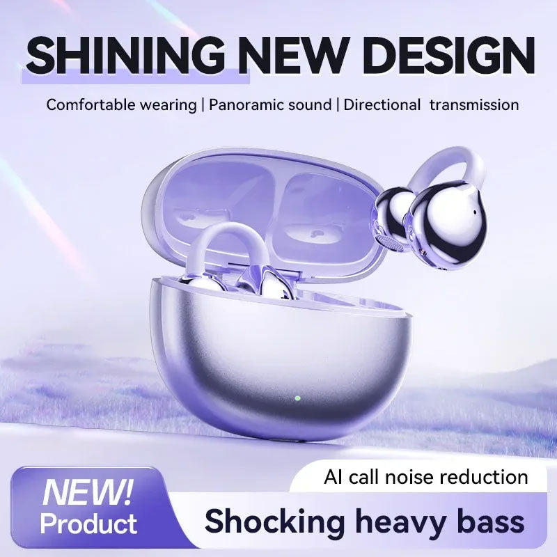 Bluetooth Kopfhörer W900+ | Ohr clip Design | HiFi Ton | Offenes Ohr