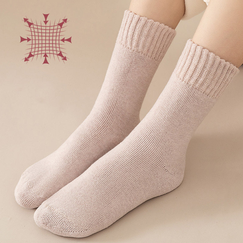 Unisex Thermo-Wintersocken | Selbstheizend | 3 Paar | Weich & Feuchtigkeitsregulierend